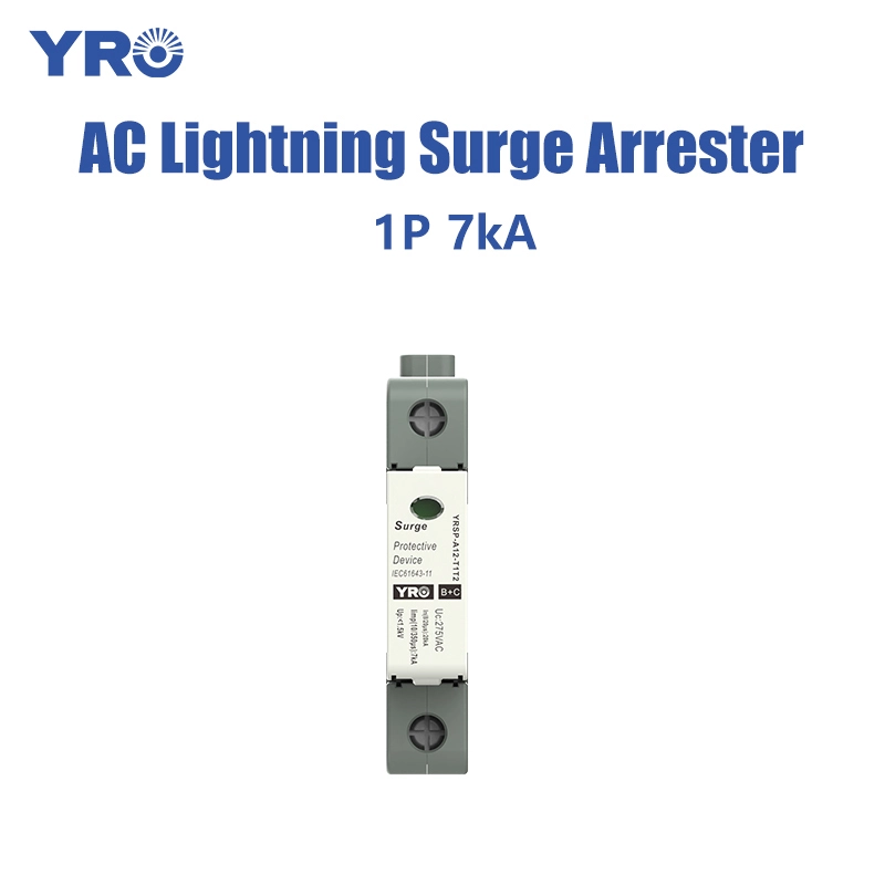 1P 20-40KA 7KA AC LIGHTNING SURGE ARESTER