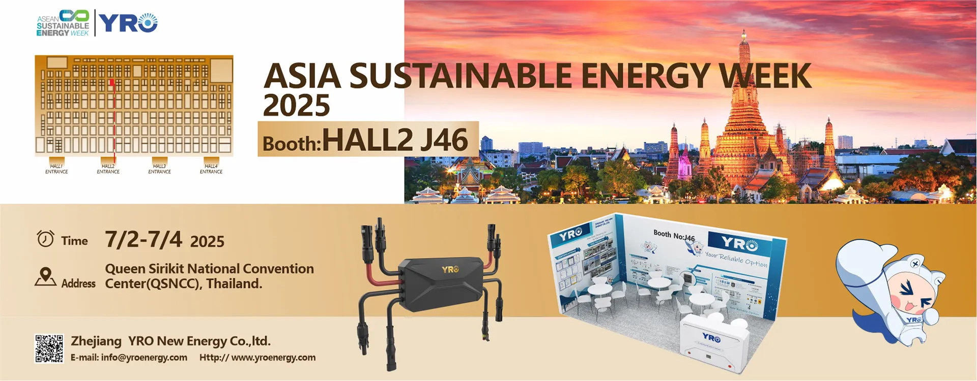 Bertemu di pameran di Thailand pada 2 Julai