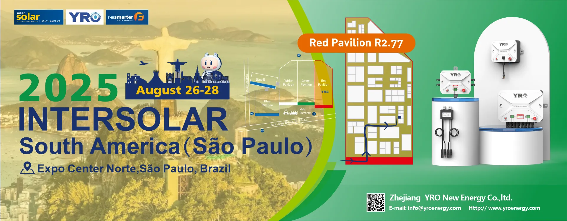 Bertemu di pameran di São Paulo pada 26 Ogos