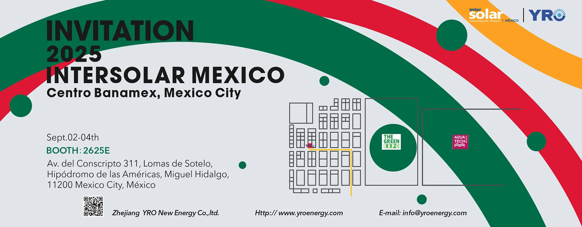 Bertemu di pameran di Mexico pada 2 September