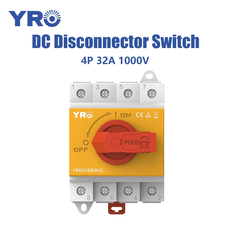 4p 32A 1000V DC Switch Disconnector